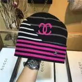 chanel casquette cc logo hiver0418